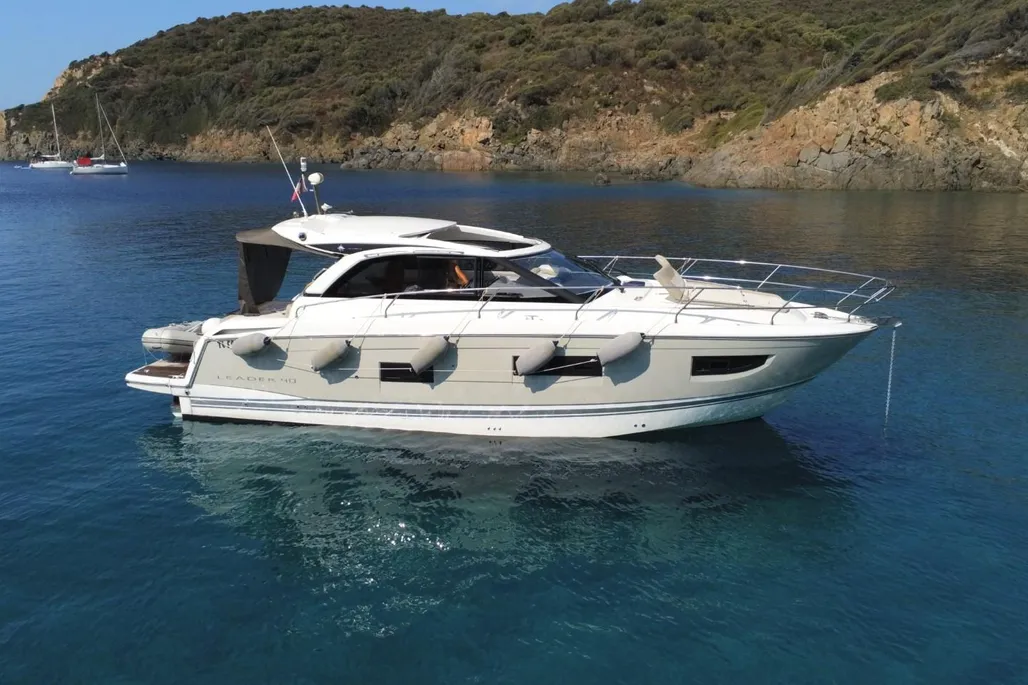 Jeanneau Leader 40 yacht for private charter in Corfu